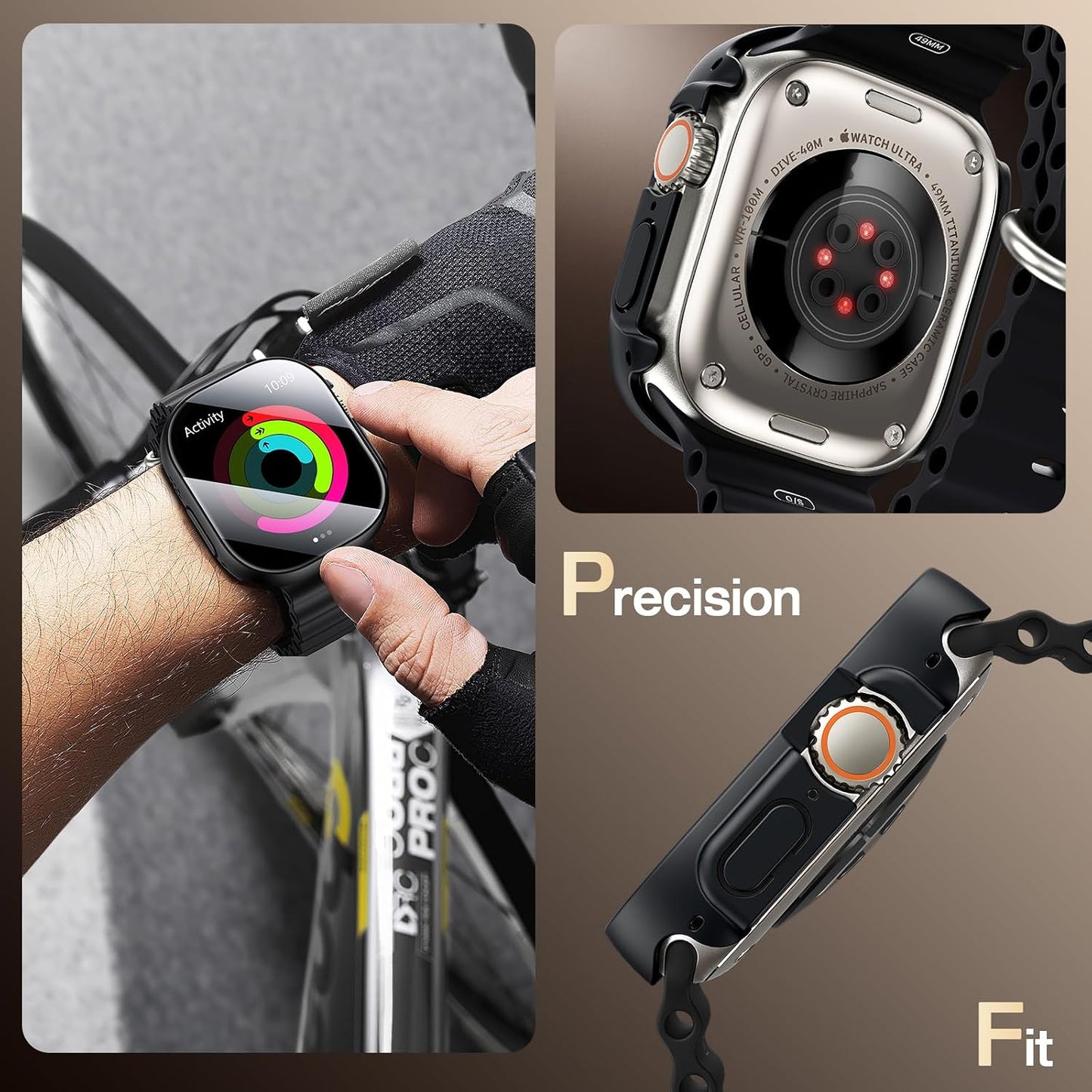 LK 3 Pack for Apple Watch Ultra/Ultra 2 / Ultra 3 Screen Protector 49mm