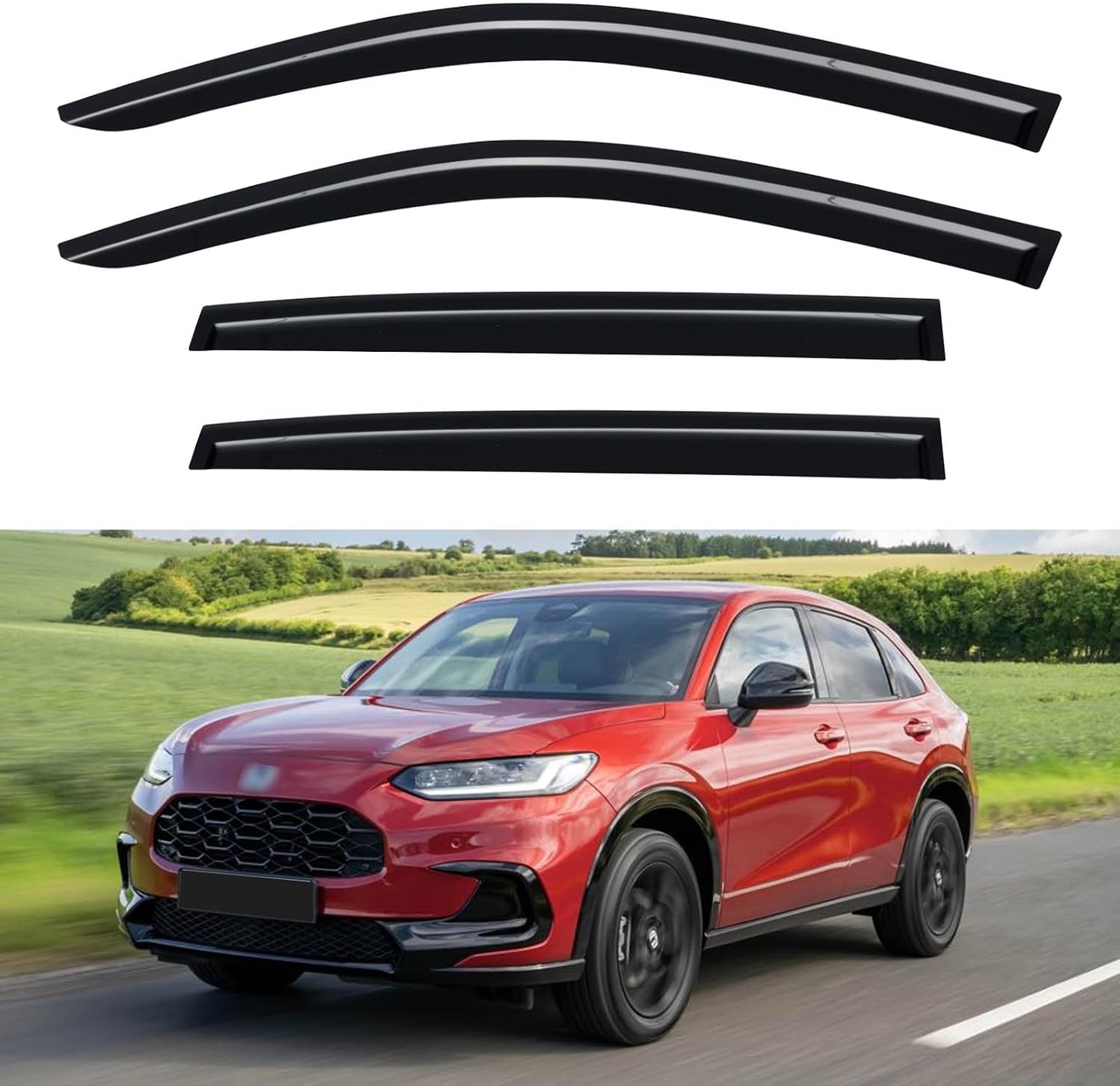 Window Visors Rain Guards for 2020-2025 Nissan Sentra
