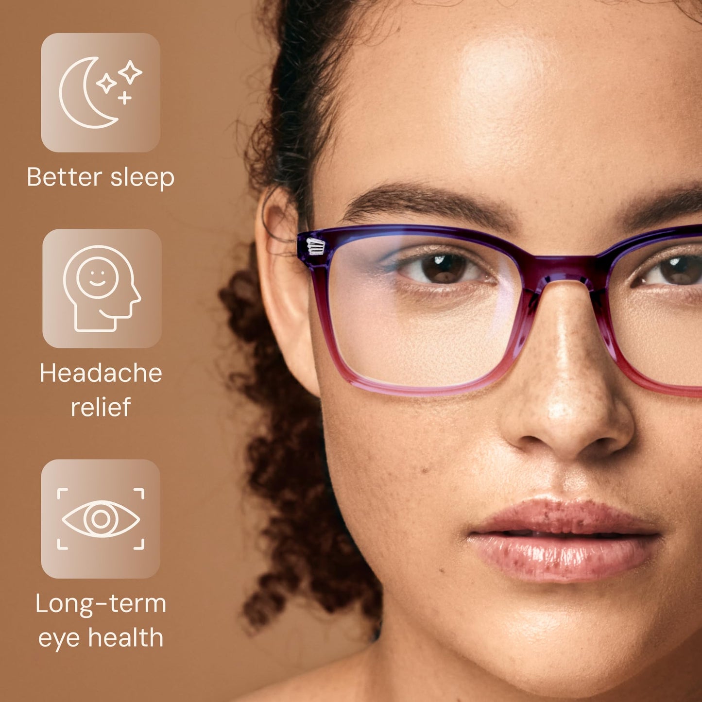 Gaoye Blue Light Glasses for Women - 3 Pack