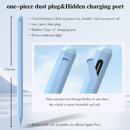 Stylus Pen for iPad11&10thGen,14Mins Faster Charge, with Pencil Holder,Palm Rejection, Tilt Sensitivity, for iPad Air11&13-inch(M3/M2), iPad Pro 11&13-inch (M4),iPad 6-11th,iPad Pro 11/12.9 inch