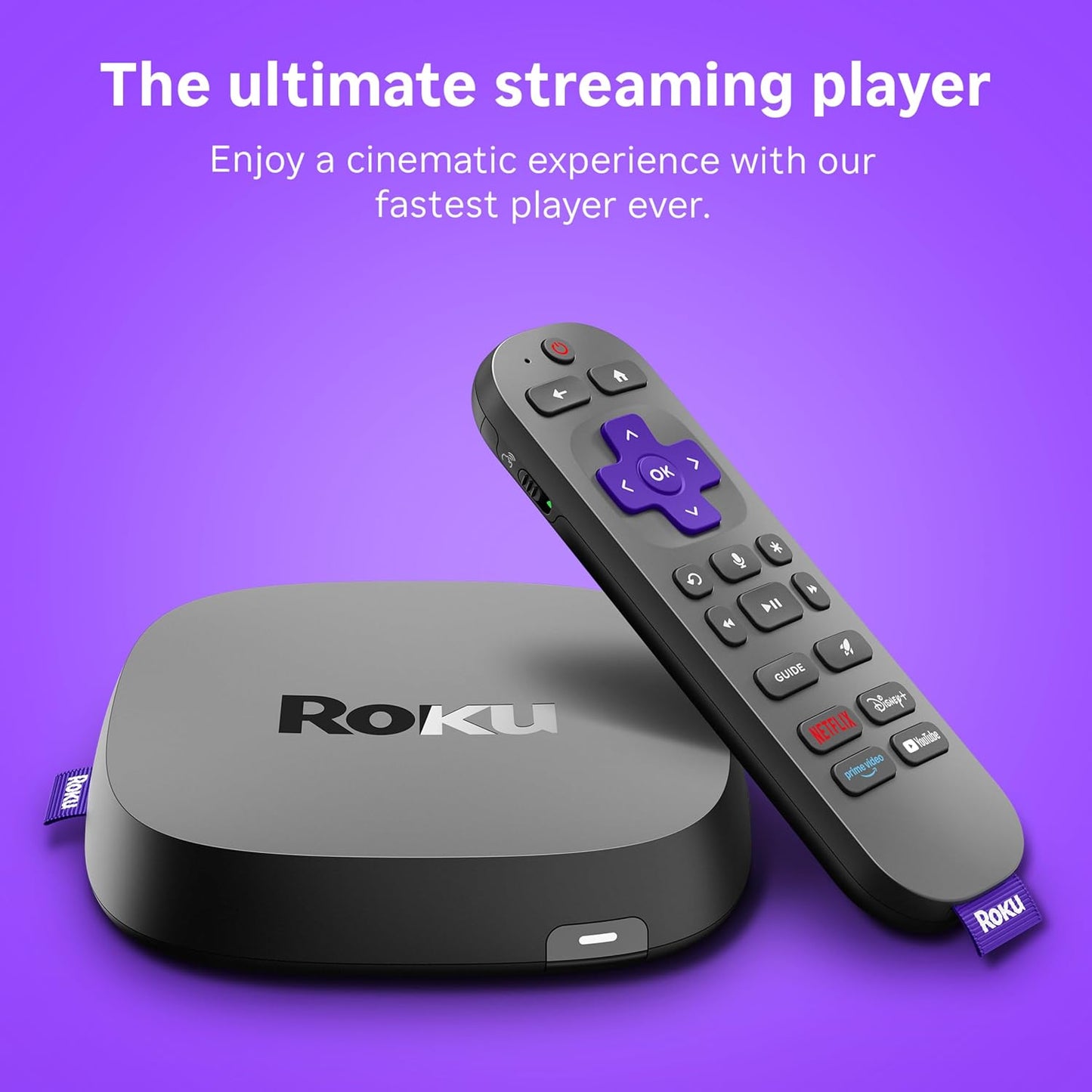 Roku Ultra, Ultimate Streaming Player - 4K Streaming Device for TV