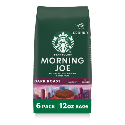 Starbucks Ground Coffee, Dark Roast Coffee, Italian Roast, 100% Arabica, 1 bag (18 oz)