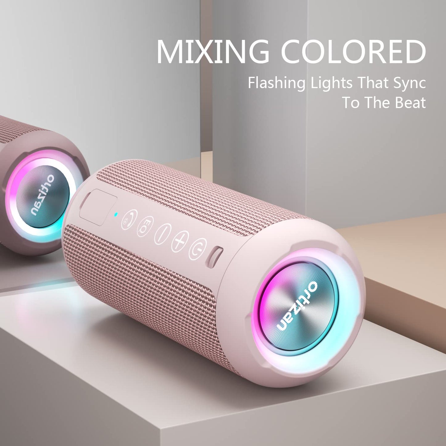 Ortizan X10 Portable Bluetooth Speaker (1st Gen), IPX7 Waterproof, Wireless