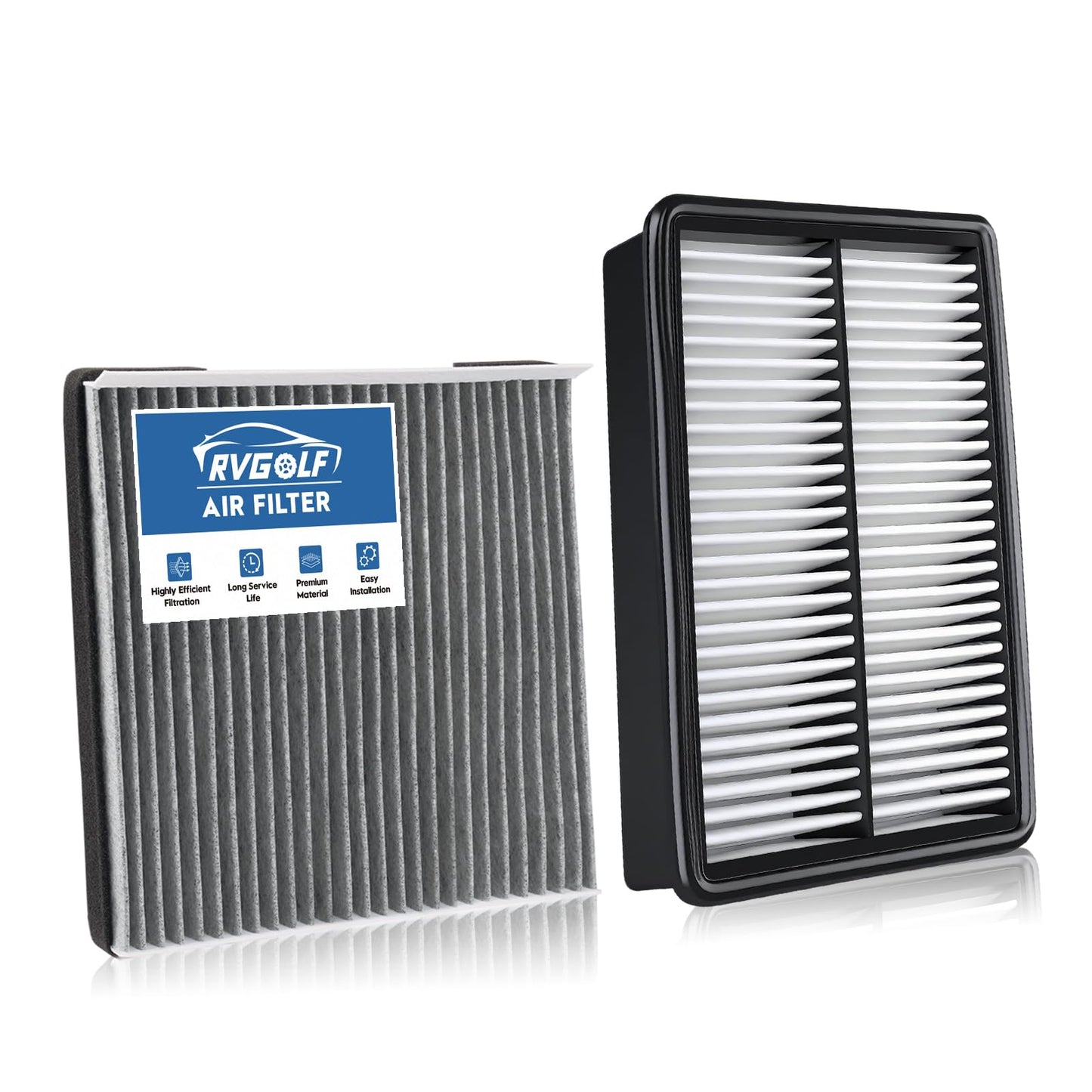 Engine+Cabin Air Filter Fit for 2014-2020 Rogue, 2017-2022 Rogue Sport