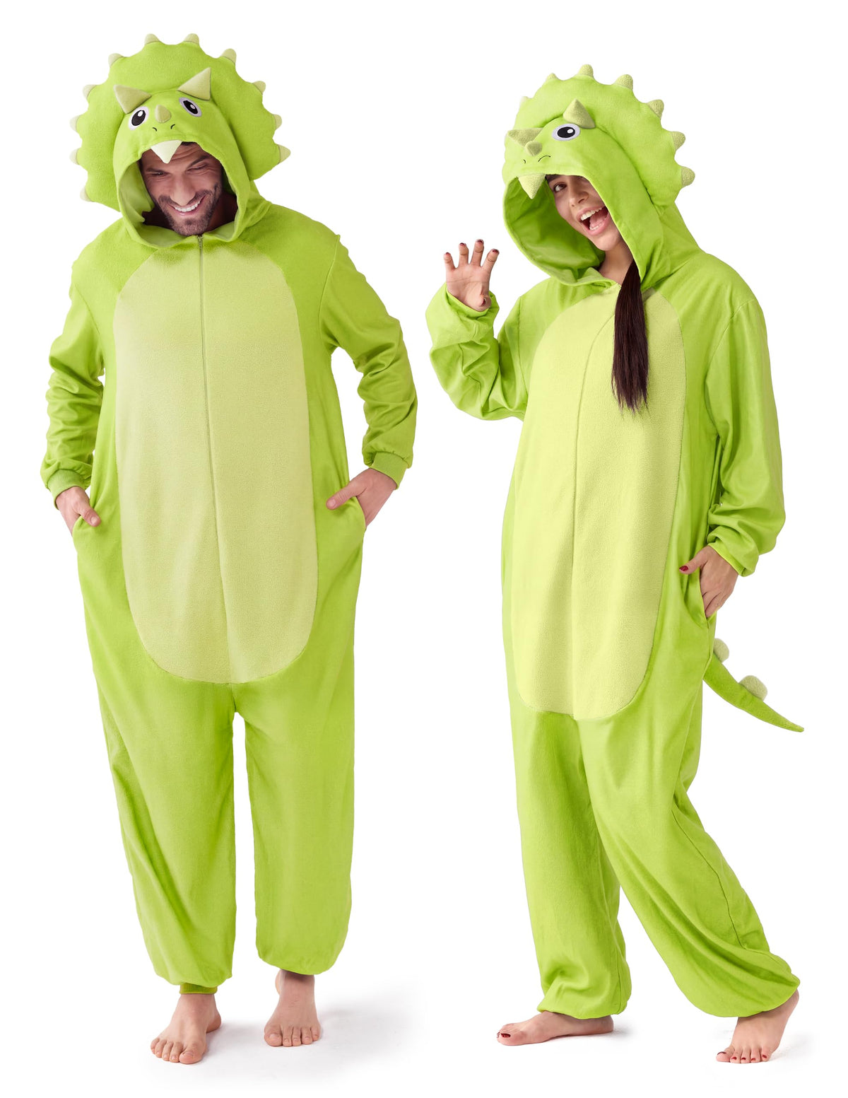 Spooktacular Creations Halloween Dalmatian Dragon Cow Costume, Animal Costume Hooded Jumpsuit for Halloween Cosplay Party