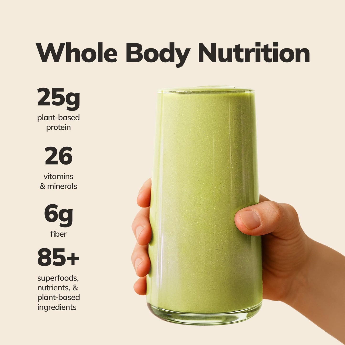 Ka’Chava Whole Body Meal Shake Chai 2 lb – Vegan Protein Powder with 85+ Superfoods & Greens – Plant-Based Meal Replacement with Probiotics & Digestive Enzymes – Gluten & Dairy Free (15 Servings)