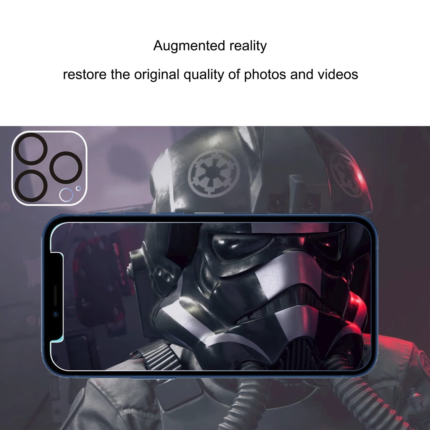 Ailun 3 Pack Camera Lens Protector for iPhone 17 Pro Max, Tempered Glass