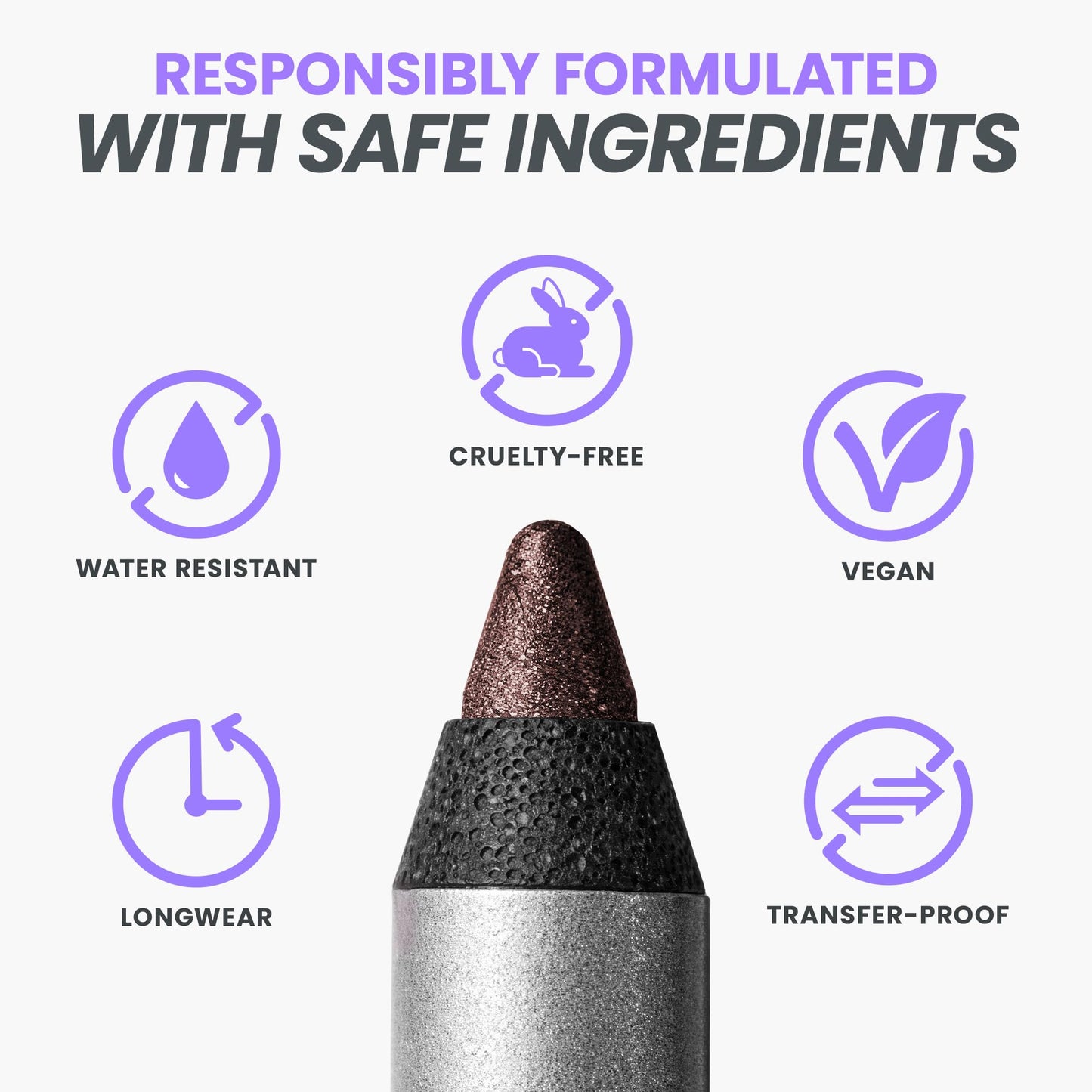 Wonderskin Eyeliner Pencil 1440 Longwear Eyeliner Waterproof & Smudge Proof