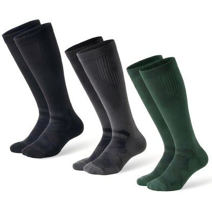 Compression Socks for Women and Men,15-20 mmHg Support(3 Pairs)