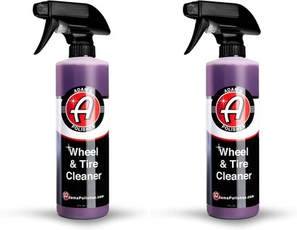 Adam's Polishes Wheel & Tire Cleaner Gallon - Professional All in One Tire & Wheel Car Wash Wheel Well Cleaning Spray for Car Detailing | Safe On Most Rim Finishes