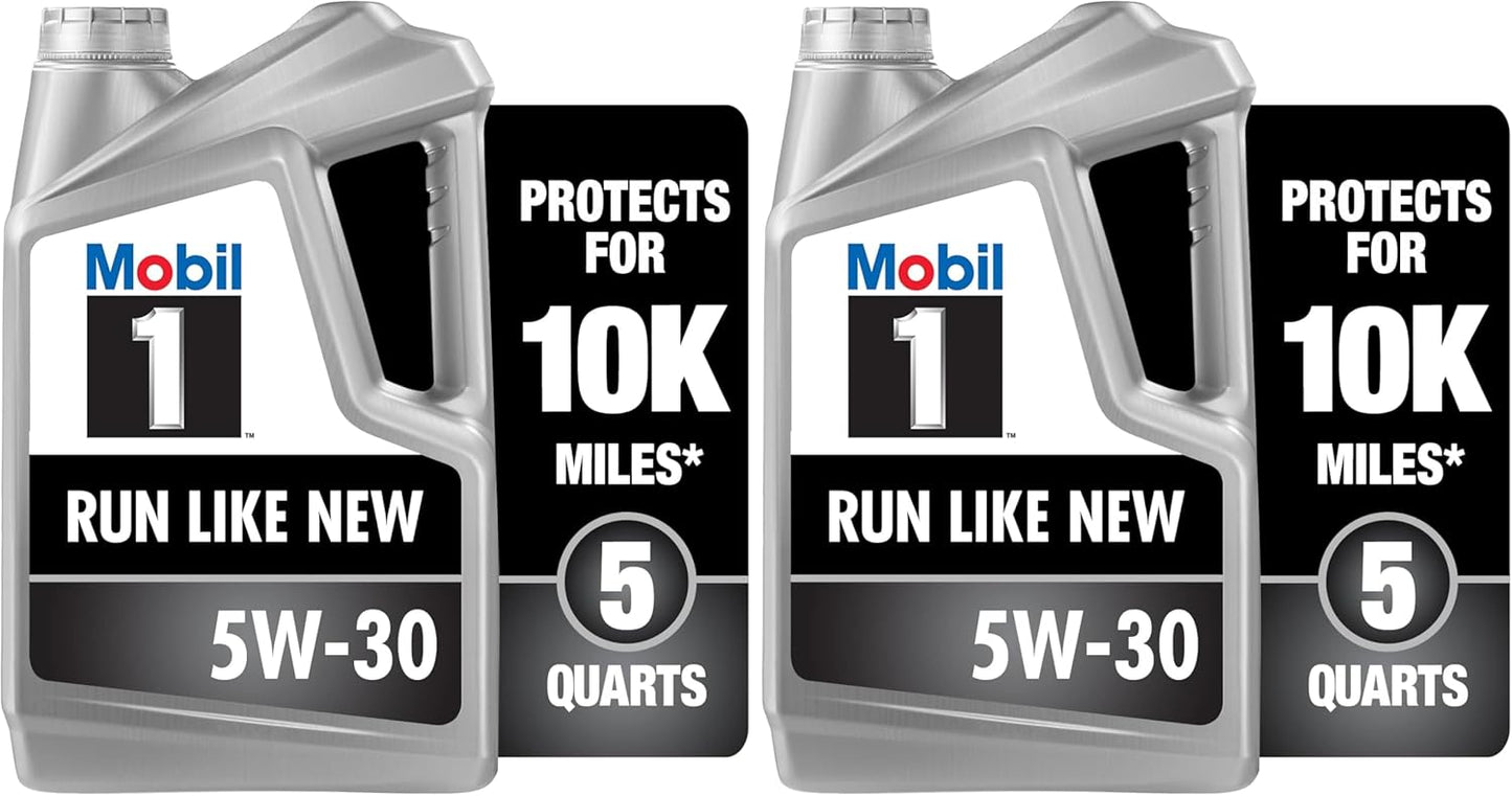 Mobil 1 European Car Formula Full Synthetic Motor Oil 0W-40, 5 Quart