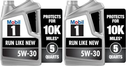 Mobil 1 European Car Formula Full Synthetic Motor Oil 0W-40, 5 Quart
