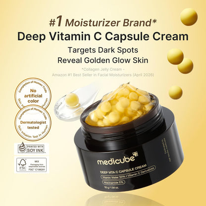 medicube Capsule Cream with Deep Vitamin C for Radiance