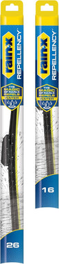 Rain-X 810348 Repellency Water Repellent Wiper Blades, 26" & 16" Windshield Wipers, All Weather Streak-Free for Enhanced Visibility w/Water Repellency Formula [Amazon Exclusive]