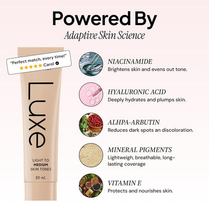 Luxe Color Changing Foundation – Medium