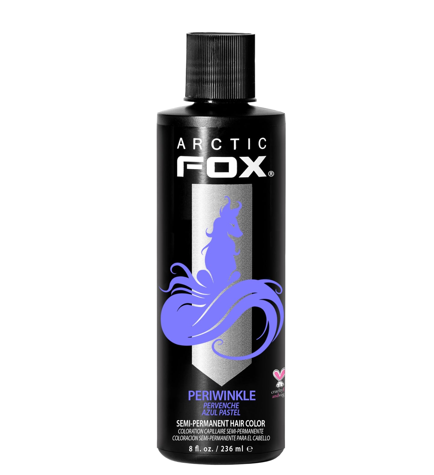 ARCTIC FOX Semi-Permanent Hair Dye - Sunset Orange, Vegan - 2 x 8 oz
