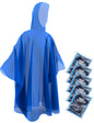Hagon PRO Disposable Rain Ponchos for Adults (5 Pack)