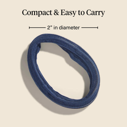 Kitsch Elastic Hair Ties No Damage | Stretchable Hair Bands - Neutral 12pcs