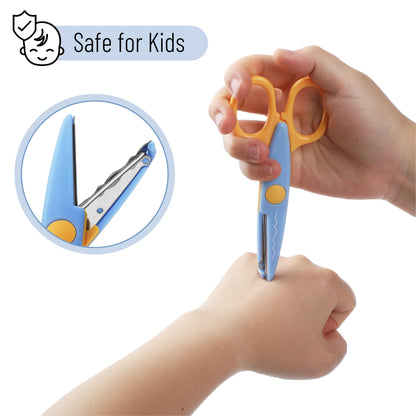 Mr. Pen- Craft Scissors Decorative Edge, 6 Pack, Bright Zig Zag Scissors