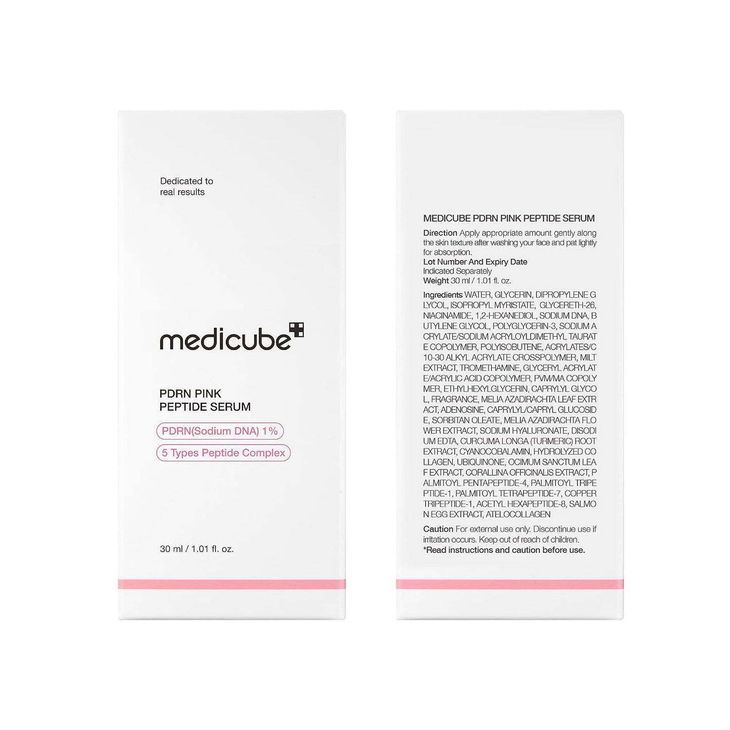 medicube PDRN Pink Peptide Serum with Salmon DNA