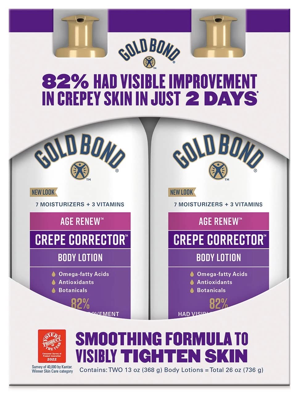 Gold Bond Age Renew Crepe Corrector Body Lotion, 14 Oz