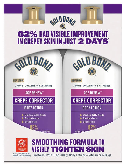 Gold Bond Age Renew Crepe Corrector Body Lotion, 14 Oz