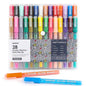 Grabie 6 White Acrylic Paint Markers, 0.7 mm Extra Fine Tip