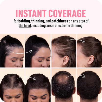 Boldify Hairline Powder, Root Touch Up Hair Color Light Blonde 4g