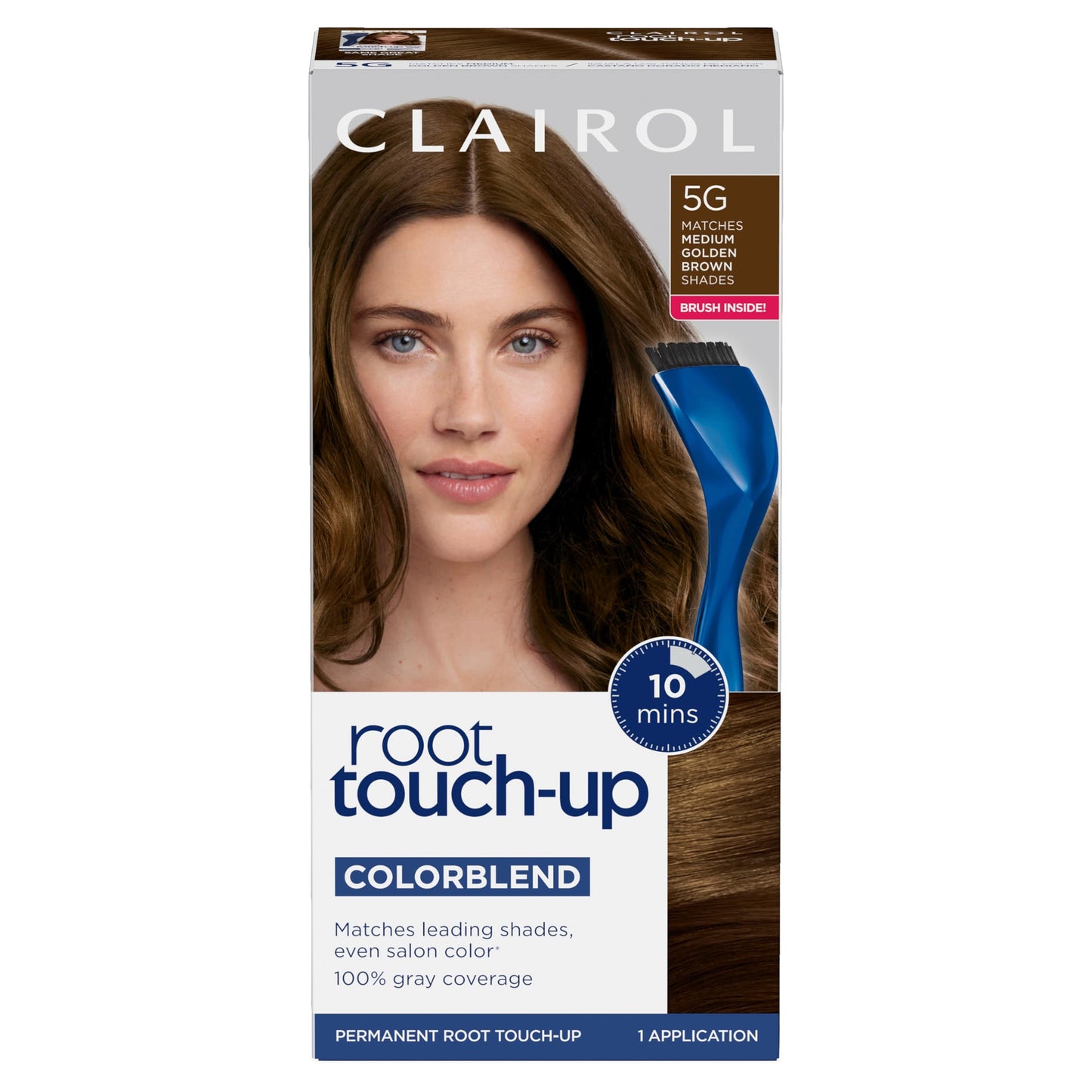 Clairol Root Touch Up Permanent Hair Dye, 5 Medium Brown, Pack of 1