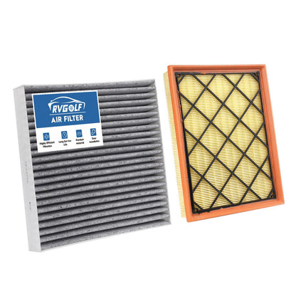 Engine+Cabin Air Filter Fit for 2014-2020 Rogue, 2017-2022 Rogue Sport