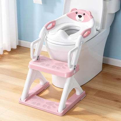 Potty Training Toilet for Toddlers, 2-in-1 Potty Training seat, Anti-Slip