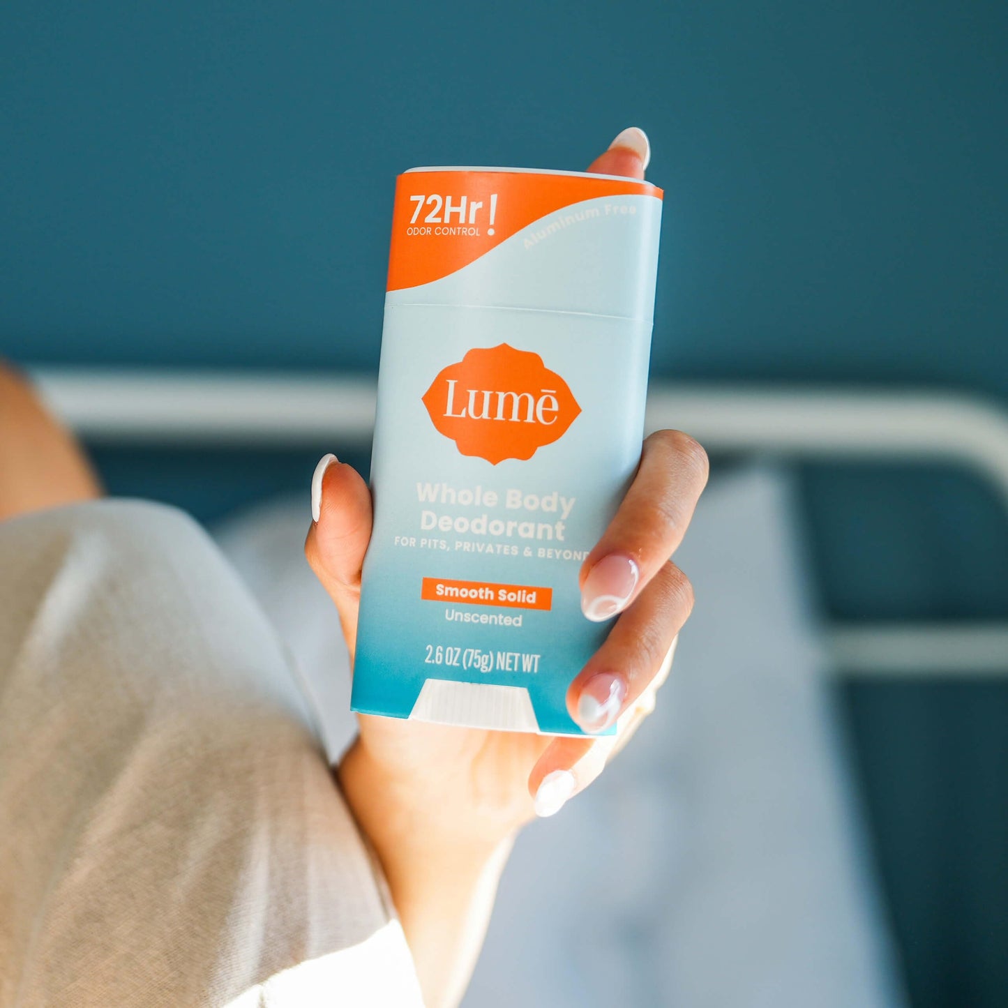 Lume Whole Body Deodorant - Solid Stick - 2.6 oz, 2 pk (Soft Powder)