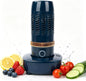 Vegetable Fruit Cleaner Machine, Portable Waterproof Purifier Device Blue