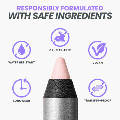 Wonderskin Eyeliner Pencil 1440 Longwear Eyeliner Waterproof & Smudge Proof