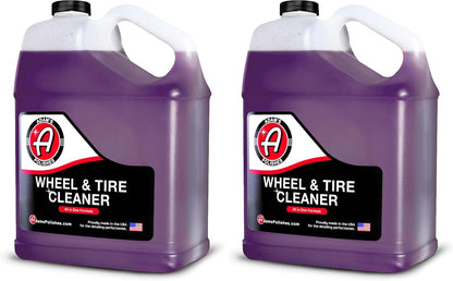 Adam's Polishes Wheel & Tire Cleaner Gallon - Professional All in One Tire & Wheel Car Wash Wheel Well Cleaning Spray for Car Detailing | Safe On Most Rim Finishes