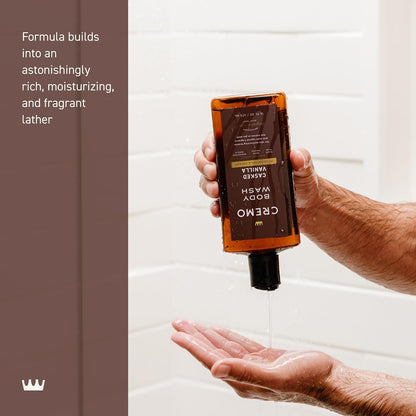 Cremo Body Wash for Men, Cypress Santal, 16 Fl Oz