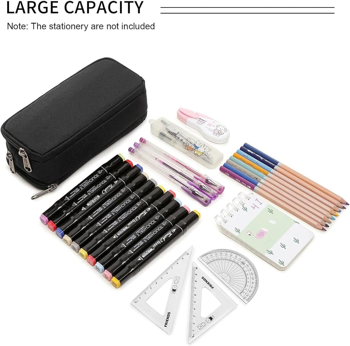 Della Gao Pencil Case Small Pencil Pouch Aesthetic Pencil Box