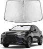 Autovir Windshield Sun Shade, 2017-2026 Tesla Model 3 & Y, 280T Visor Shade