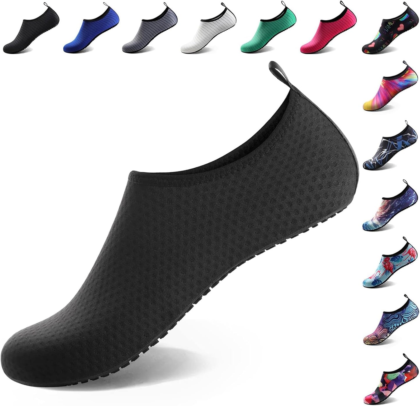 Water Shoes for Women Men Quick-Dry Aqua Socks Swim Beach Outfits Barefoot