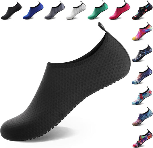 Water Shoes for Women Men Quick-Dry Aqua Socks Swim Beach Outfits Barefoot