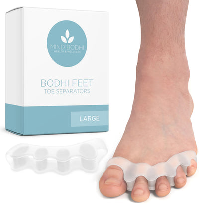 Mind Bodhi Toe Separators/Toe Spacers - Men & Women - Regular Size - Blue