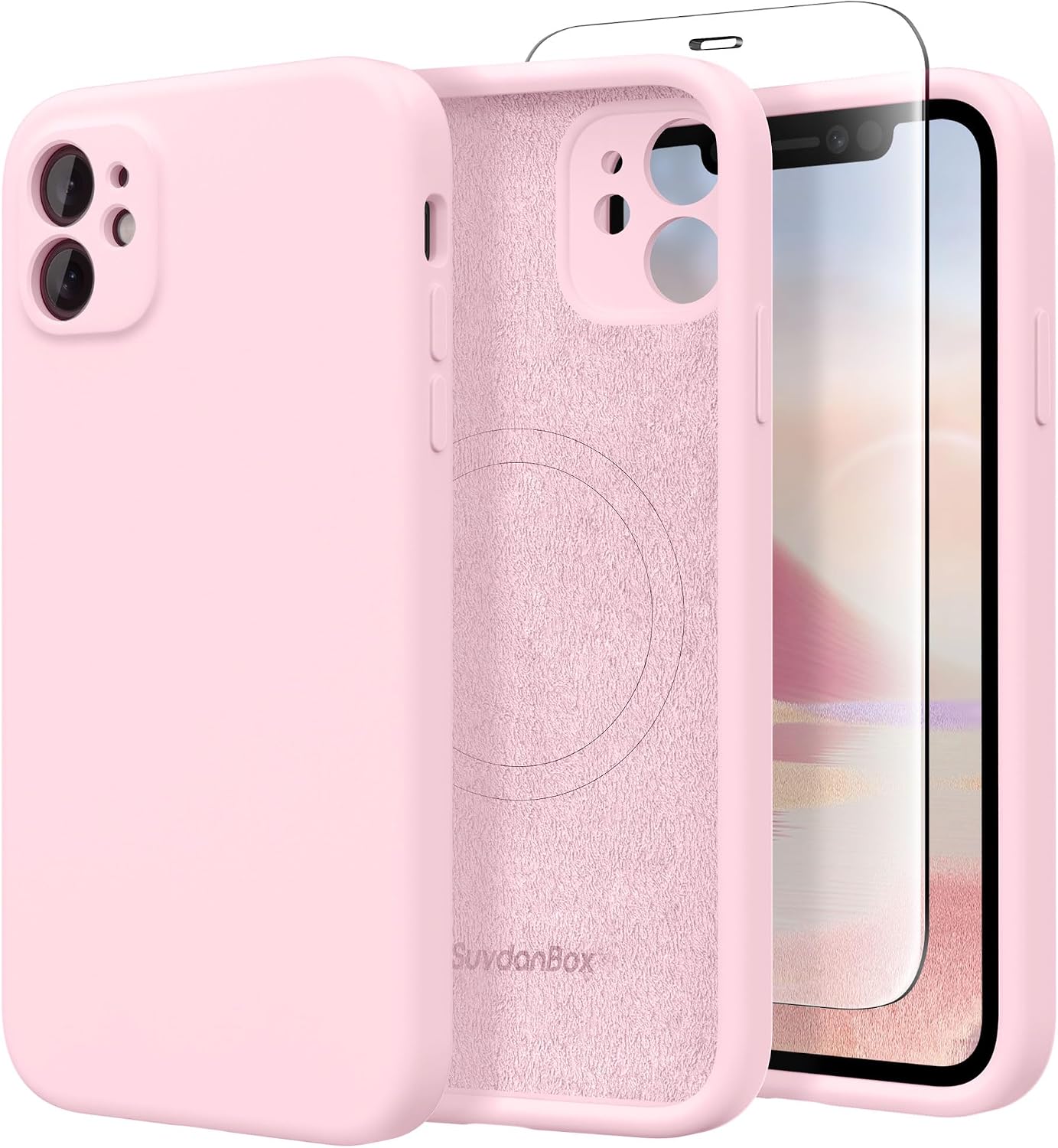Magnetic for iPhone 17 Case Silicone Matcha