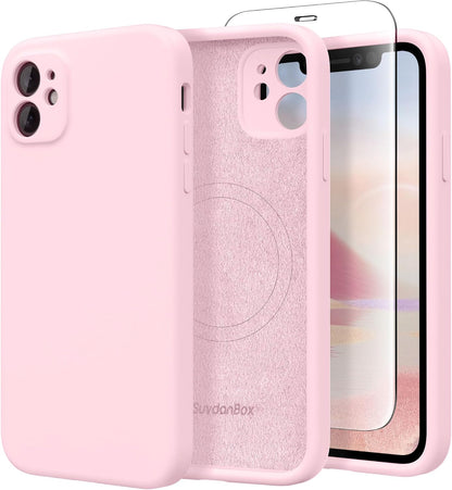 Magnetic for iPhone 17 Case Silicone Matcha