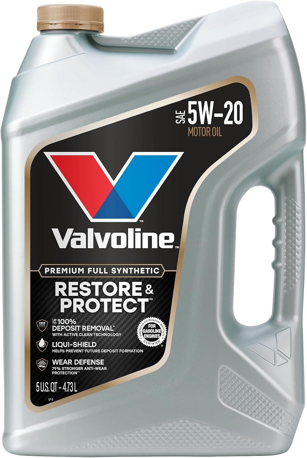 Valvoline Advanced Full Synthetic SAE 0W-20 Motor Oil 5 QT