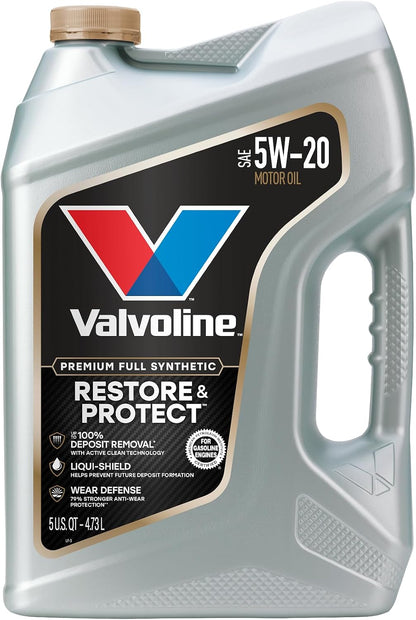 Valvoline Advanced Full Synthetic SAE 0W-20 Motor Oil 5 QT