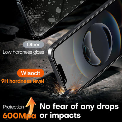 Wiaocit Tempered Glass Privacy Screen Protector for iPhone 15 Pro