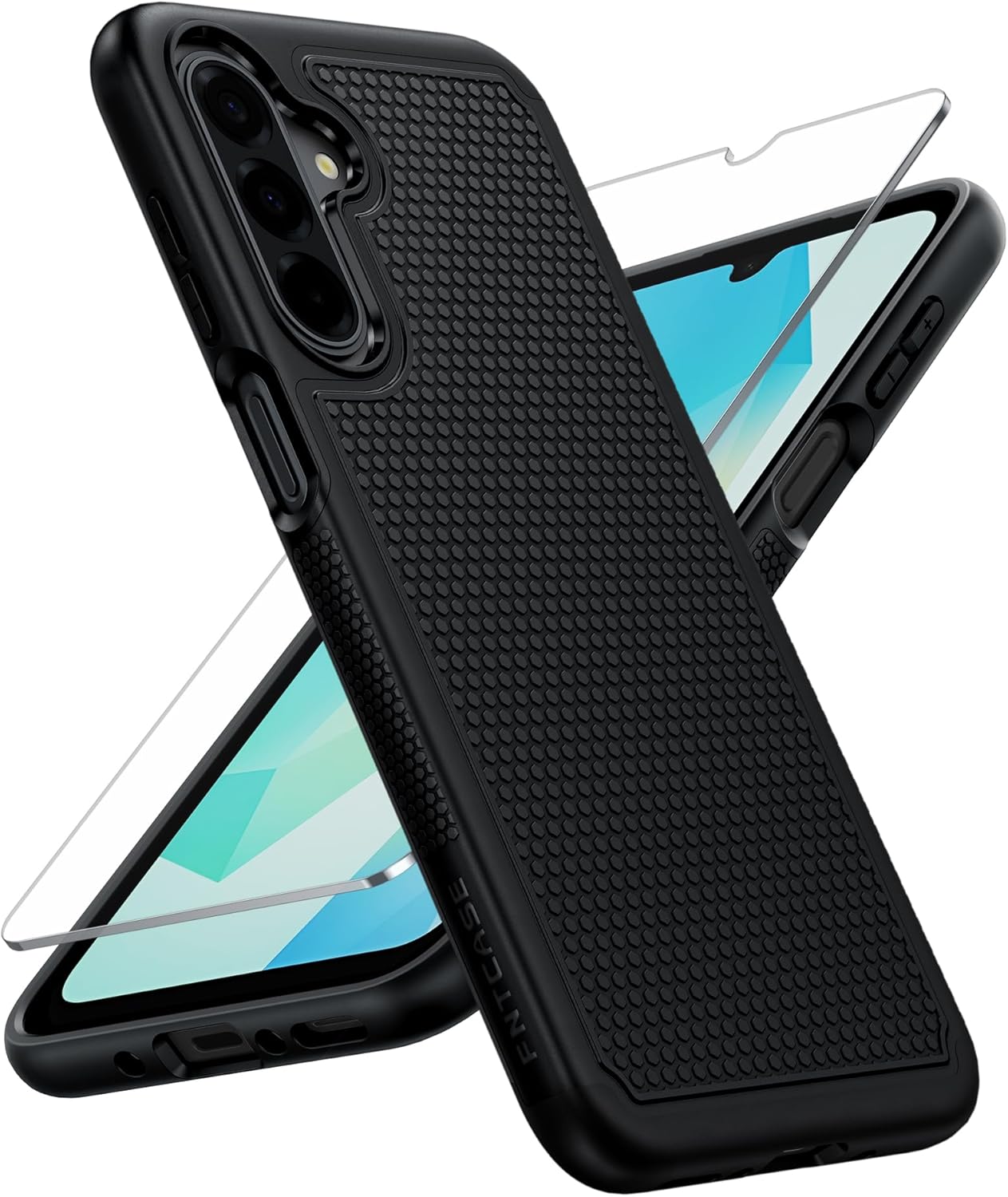 FNTCASE for Google Pixel 10 / Pixel 10 Pro Case: Soft TPU Non Slip Blue