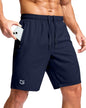 G Gradual Men's Athletic Running Shorts with 2 Zipper Pockets 7"/ 5"/ 9"