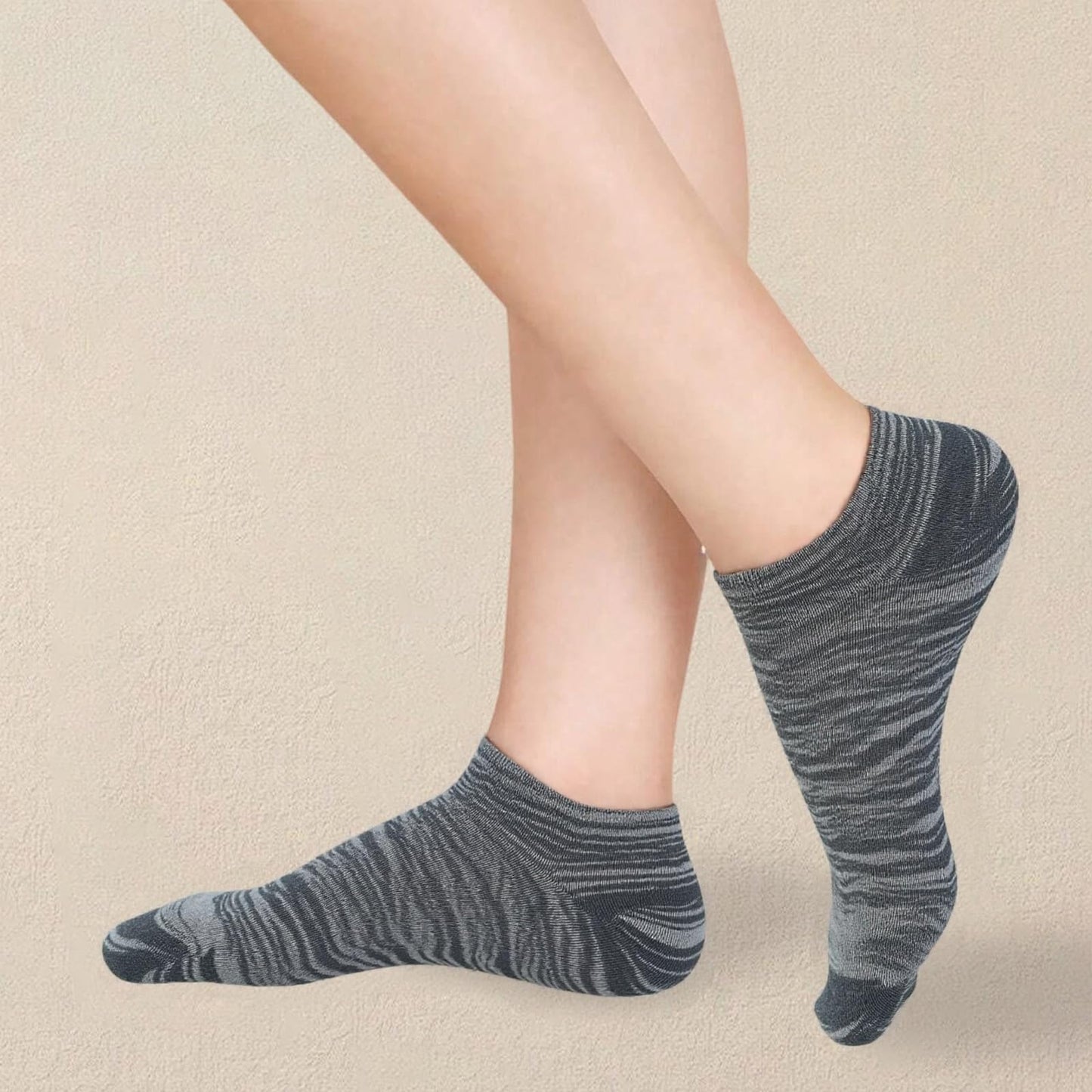 12-30 Pairs Low Cut Ankle Socks for Women No Show Casual Breathable Athletic Socks Bulk for Sport