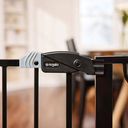 Regalo Safety 29"-38.5" Easy Step Baby Gate, Bottom of Stairs & Doorways